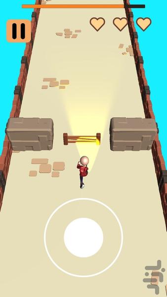 Armed Runner - Gameplay image of android game