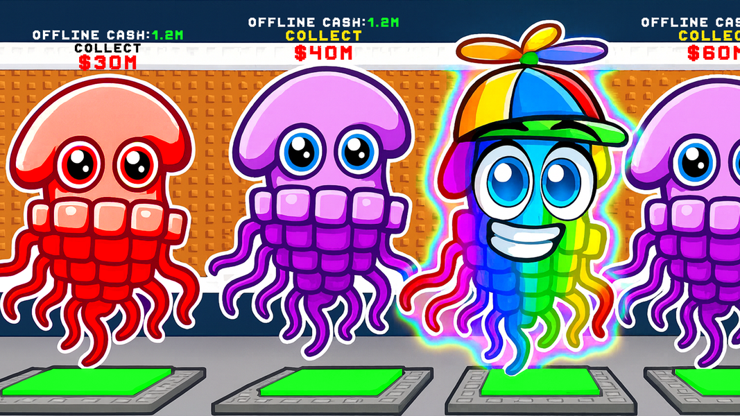 Steal n Catch a MemeRots Game - Gameplay image of android game