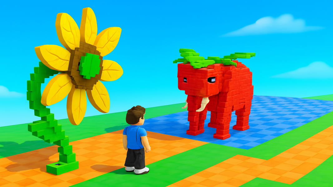 Plants n Brainrots - Gameplay image of android game