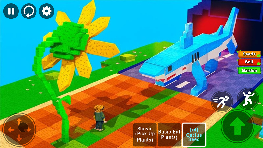Plants n Brainrots - Gameplay image of android game