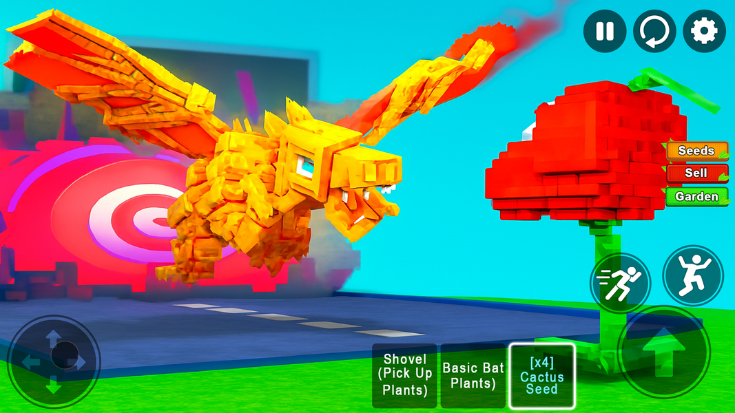 Plants n Brainrots - Gameplay image of android game
