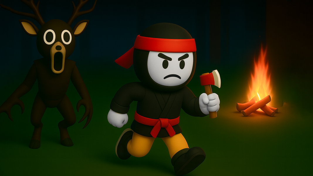 Dark Nights: Survive in Jungle - Gameplay image of android game