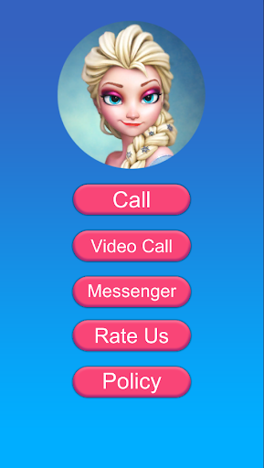 Ice Queen Chat : Video Call - Gameplay image of android game