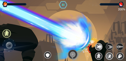 Stickman Shadow battle warrior - Gameplay image of android game