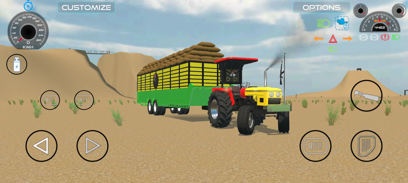 Indian Vehicles Simulator 3d - Gameplay image of android game