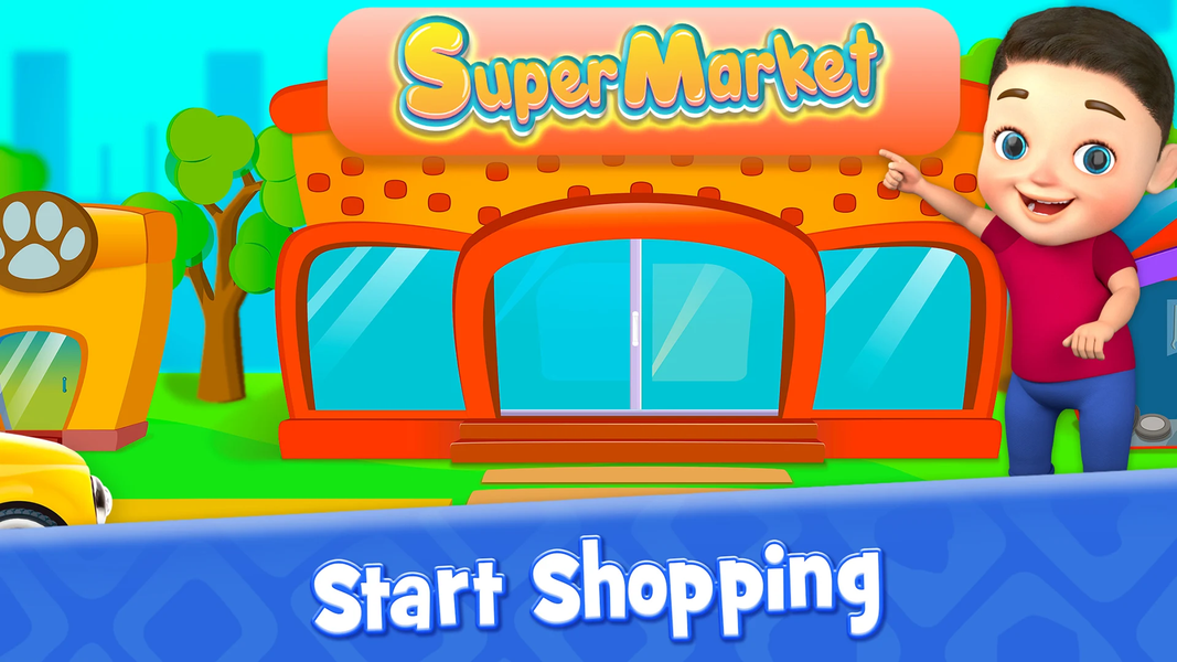 Baby BST Kids - Supermarket - Gameplay image of android game
