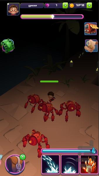 بچه زرنگ مبارز کوچک - عکس بازی موبایلی اندروید