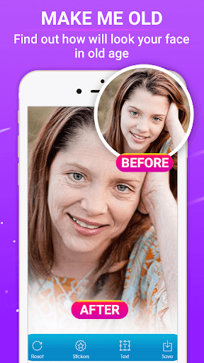 Make me Old - Face Aging, Face Scanner & Age App - عکس برنامه موبایلی اندروید