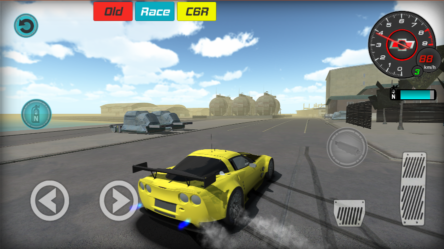 Car Simulator Corvette - عکس برنامه موبایلی اندروید