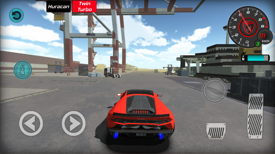 Huracan Car Simulator - عکس بازی موبایلی اندروید
