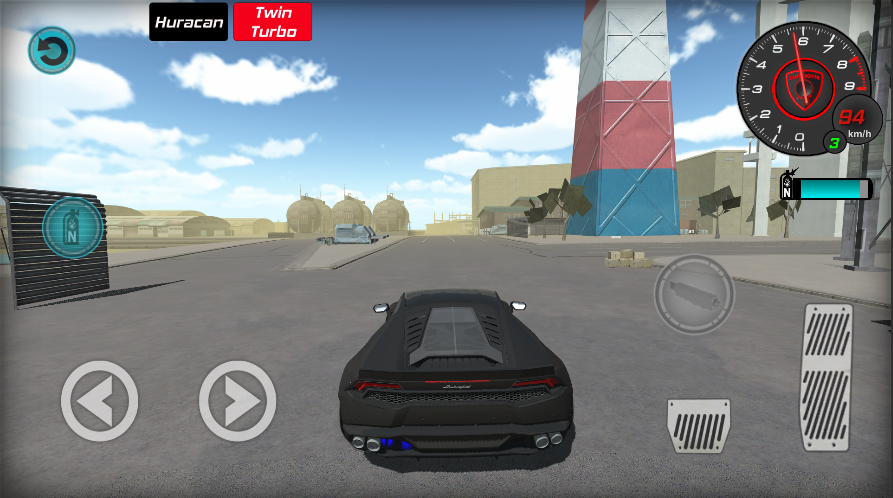 Huracan Car Simulator - عکس بازی موبایلی اندروید