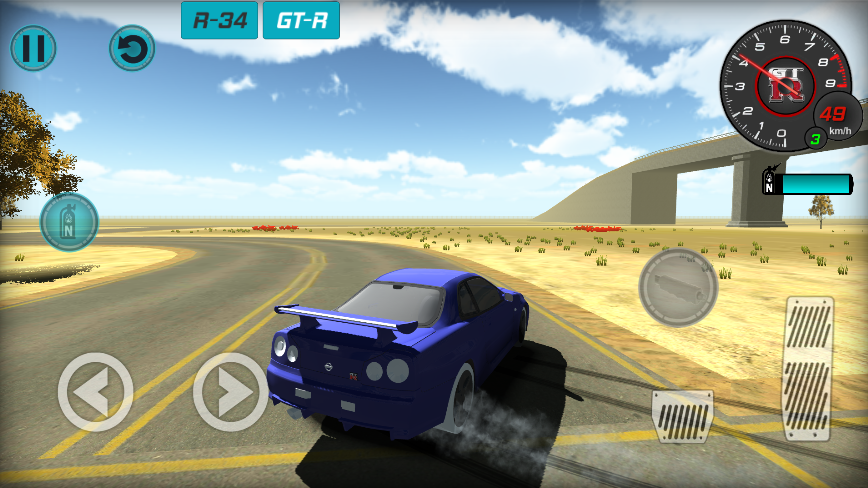 Car Simulator Skyline - عکس بازی موبایلی اندروید