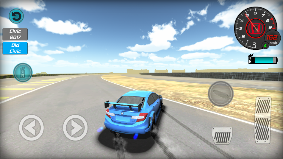 Civic Car Simulator - عکس بازی موبایلی اندروید