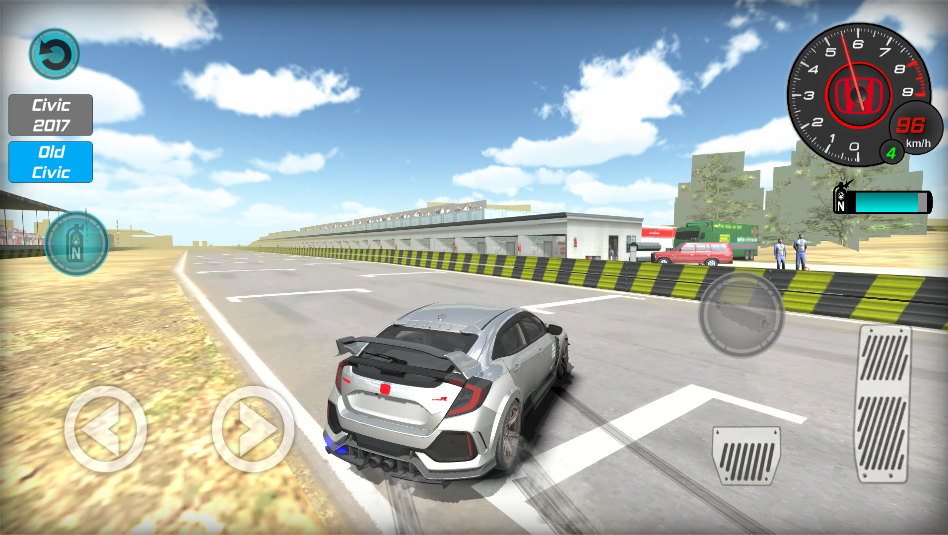Civic Car Simulator - عکس بازی موبایلی اندروید
