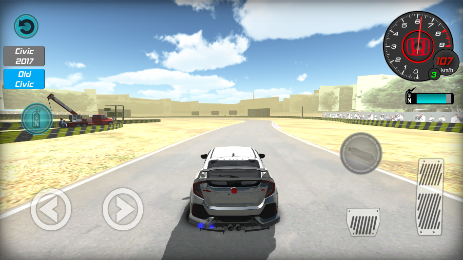 Civic Car Simulator - عکس بازی موبایلی اندروید