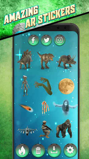 AR Effect Camera - Augmented Reality App - Image screenshot of android app
