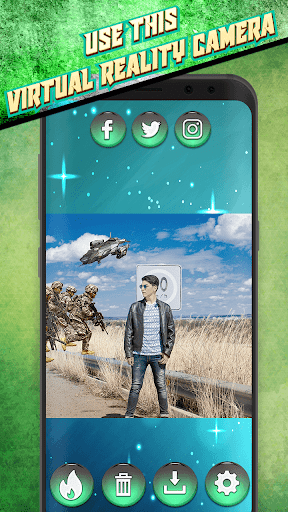 AR Effect Camera - Augmented Reality App - Image screenshot of android app