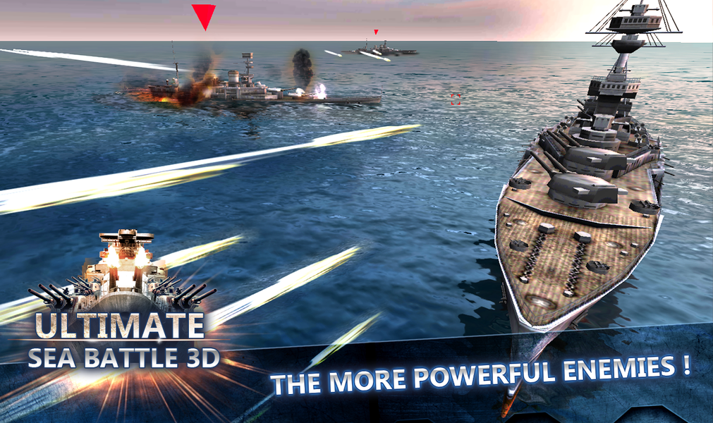 Ultimate Sea Battle 3D - عکس بازی موبایلی اندروید