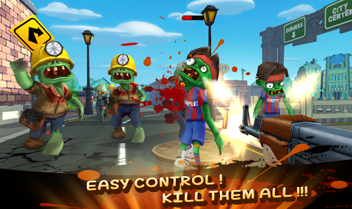 Zombies City Rampage - Gameplay image of android game