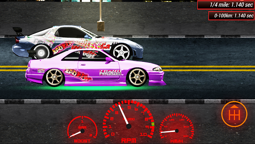 Japan Drag Racing 2D - عکس بازی موبایلی اندروید