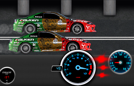 Drag Racing: Redline - Gameplay image of android game