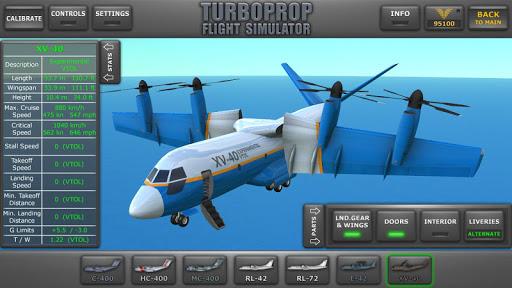 Turboprop Flight Simulator - Gameplay image of android game