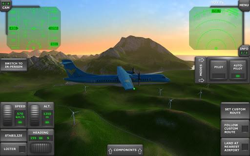 Turboprop Flight Simulator - عکس بازی موبایلی اندروید