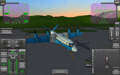 Turboprop Flight Simulator - عکس بازی موبایلی اندروید