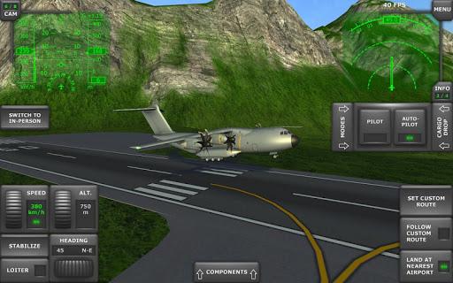Turboprop Flight Simulator - عکس بازی موبایلی اندروید