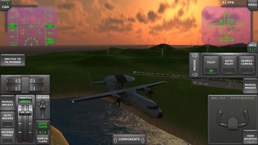 Turboprop Flight Simulator - عکس بازی موبایلی اندروید