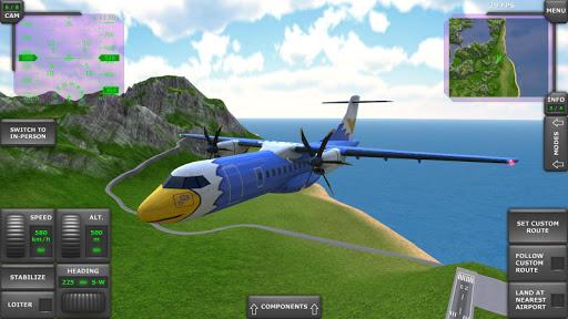 Turboprop Flight Simulator - عکس بازی موبایلی اندروید