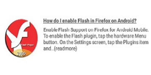 Suport ADOBE Flash Player for Android Mobile - Image screenshot of android app