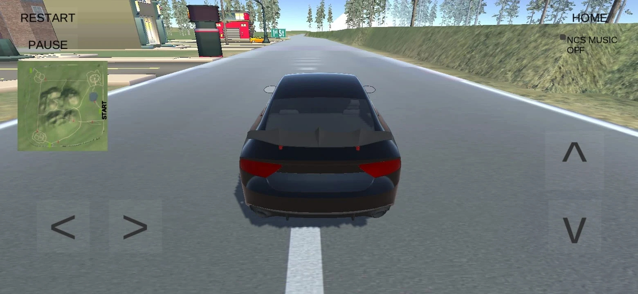 Long Drive Car Simulator - عکس بازی موبایلی اندروید