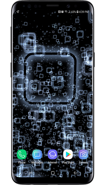 Squares 3D Live Wallpaper - Image screenshot of android app