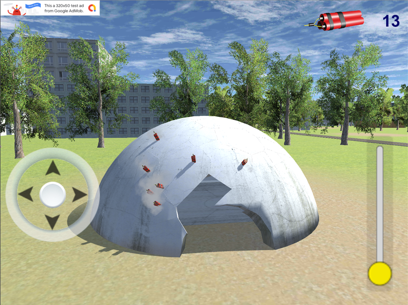 building demolition - Gameplay image of android game
