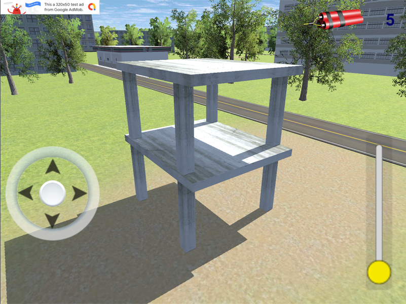 building demolition - Gameplay image of android game
