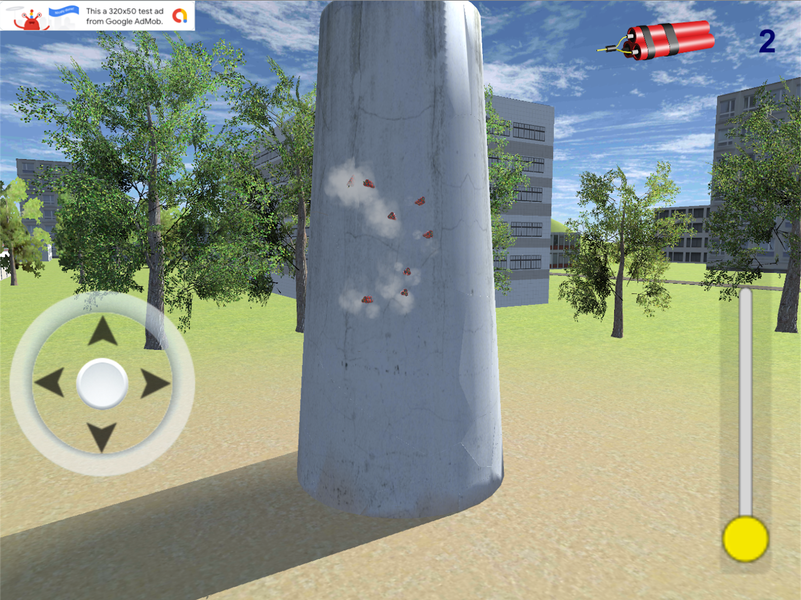 building demolition - Gameplay image of android game