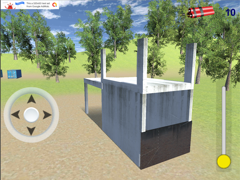 building demolition - Gameplay image of android game