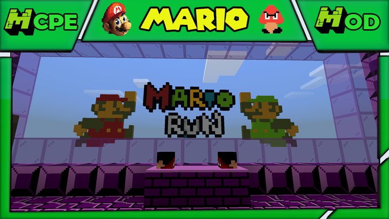 Super mario world Minecraft PE - Image screenshot of android app