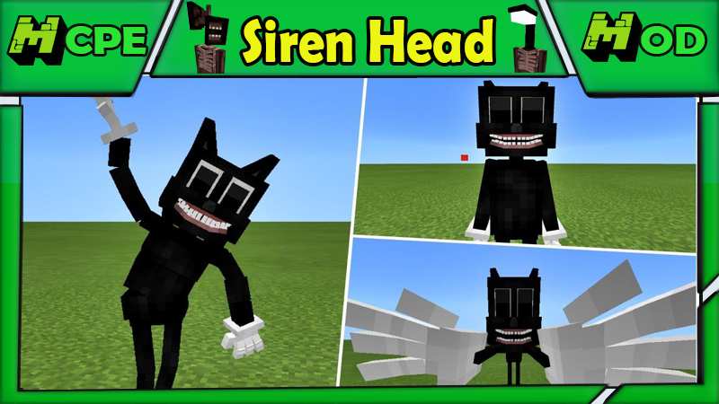 Siren Head mod Minecraft - Image screenshot of android app