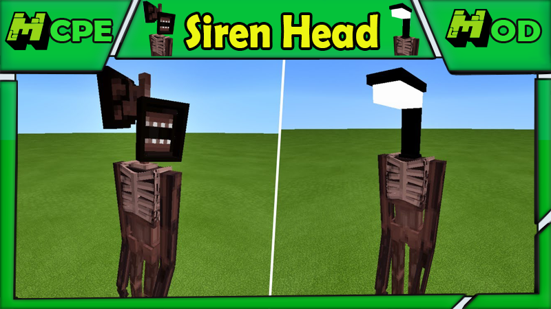 Siren Head mod Minecraft - Image screenshot of android app