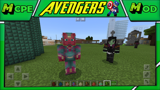 mcpe superhero mod