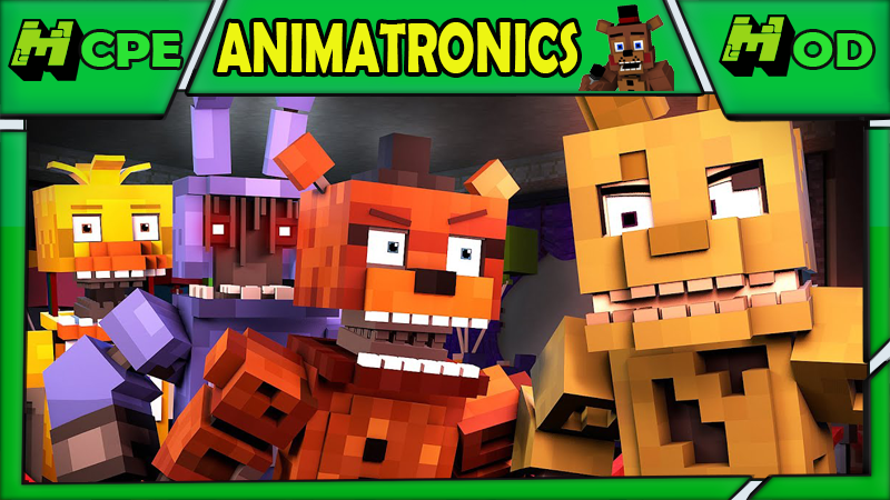 Animatronics mod for Minecraft - Image screenshot of android app