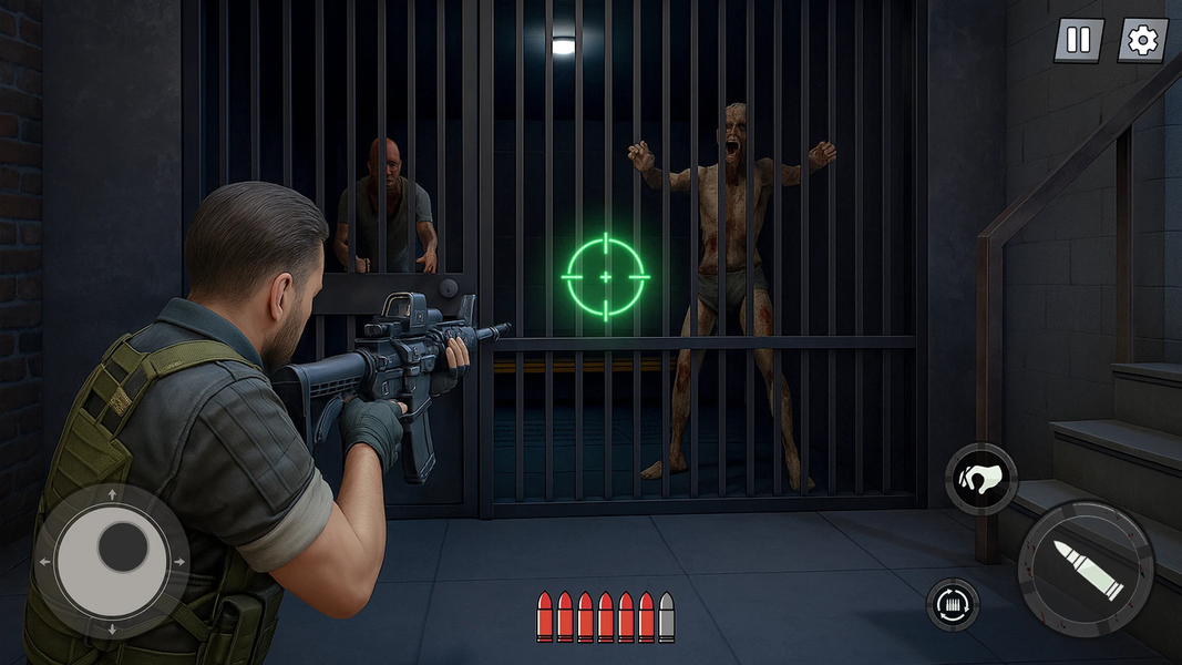Biozone Lockdown Survival Game - Gameplay image of android game
