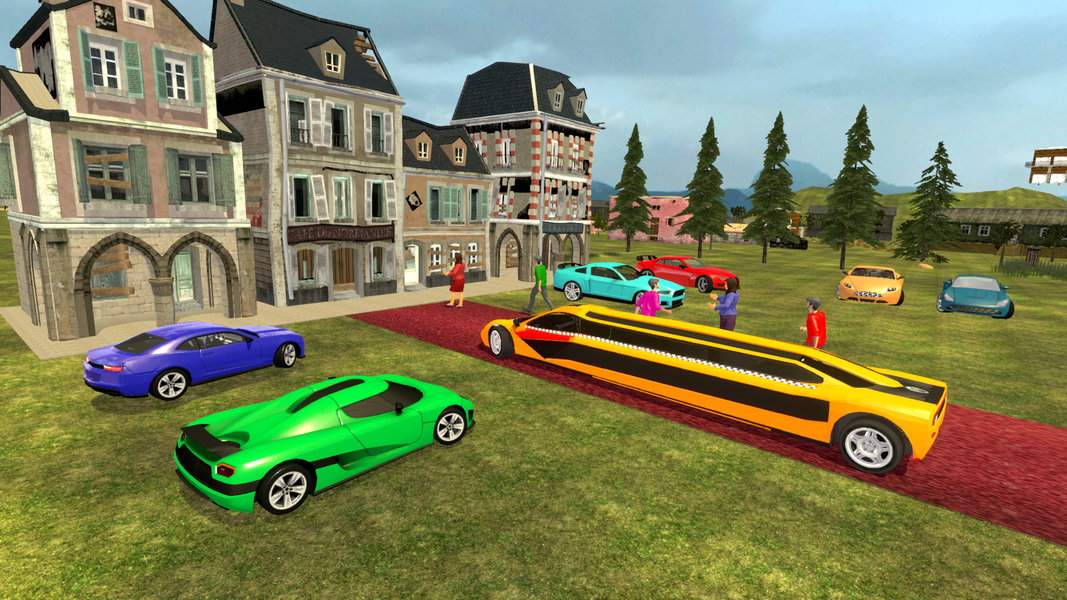 US Limo Taxi- Car Driving Game - Gameplay image of android game