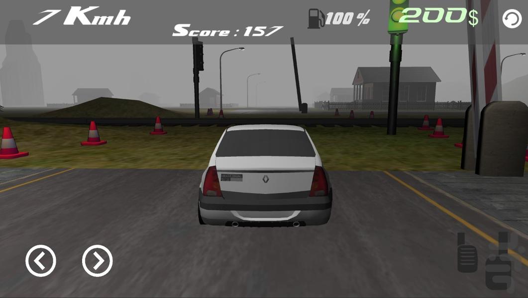 بازی رانندگی با L90 در شهر - Gameplay image of android game