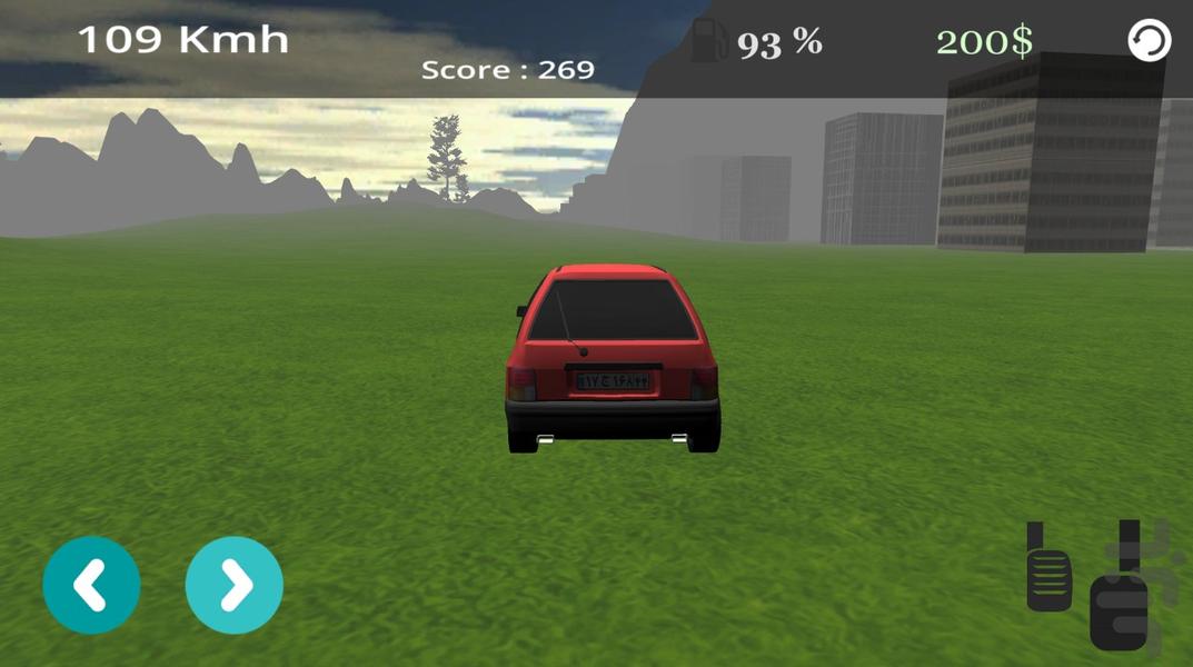 رانندگی با پراید 111 - Gameplay image of android game