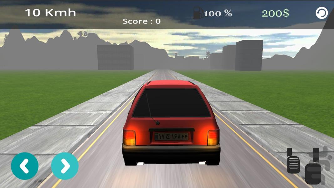 رانندگی با پراید 111 - Gameplay image of android game