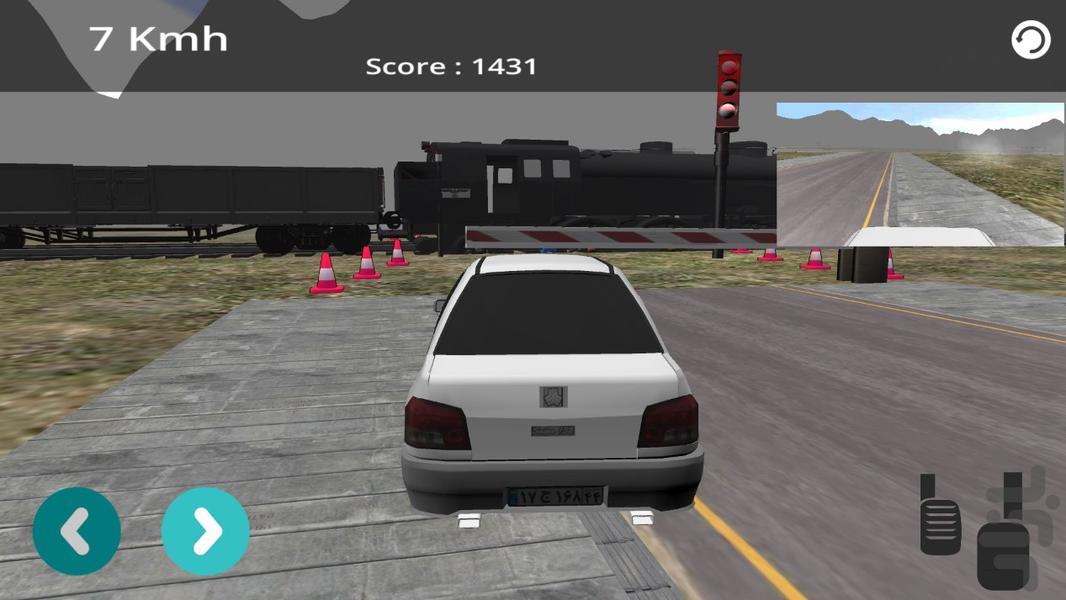 رانندگی با پراید 132 - Gameplay image of android game