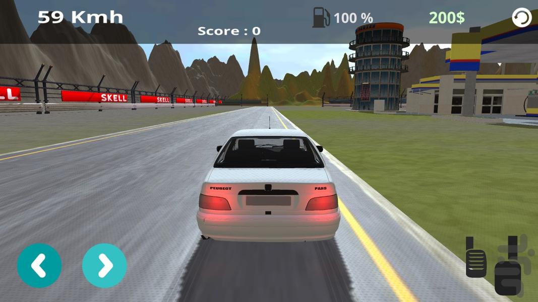 پژو پارس در فرودگاه - Gameplay image of android game